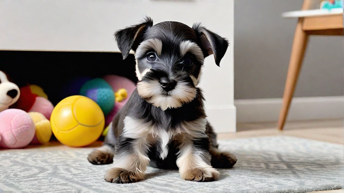 A Day in the Life of a Miniature Schnauzer Puppy