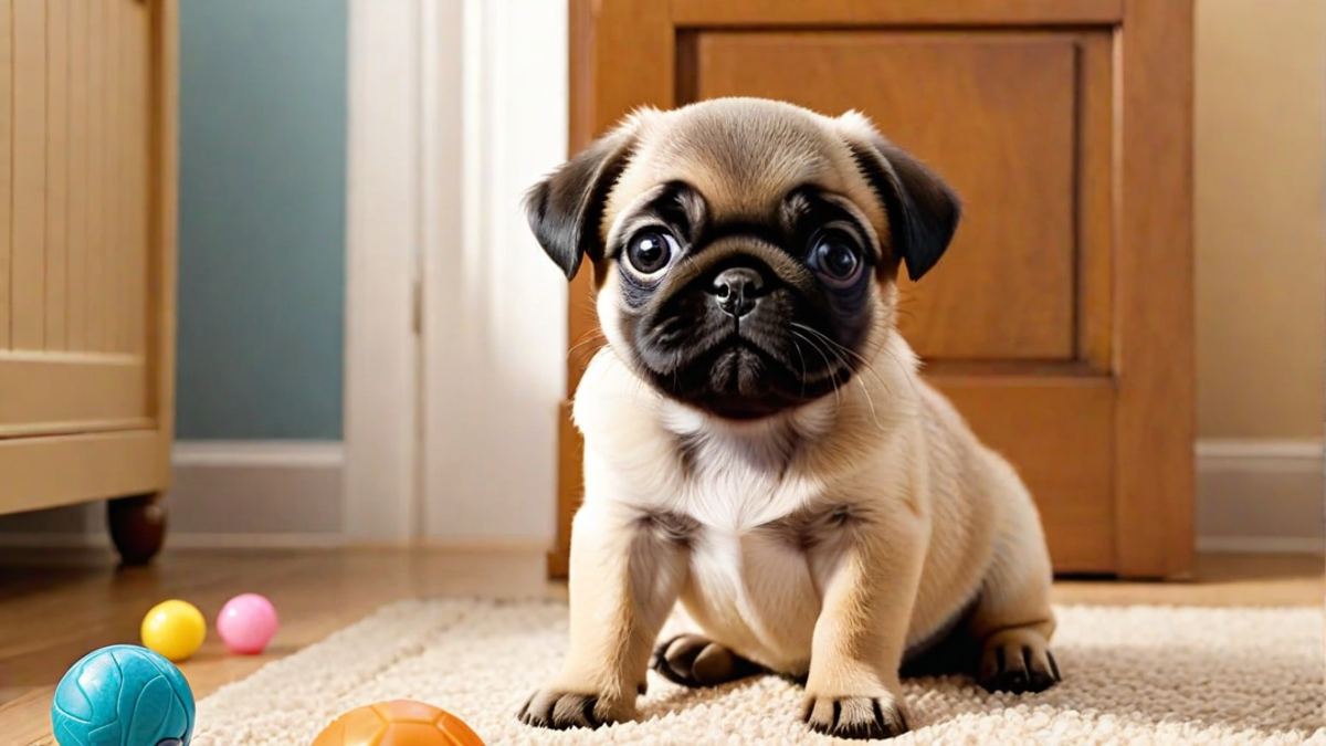 A Pug Puppy