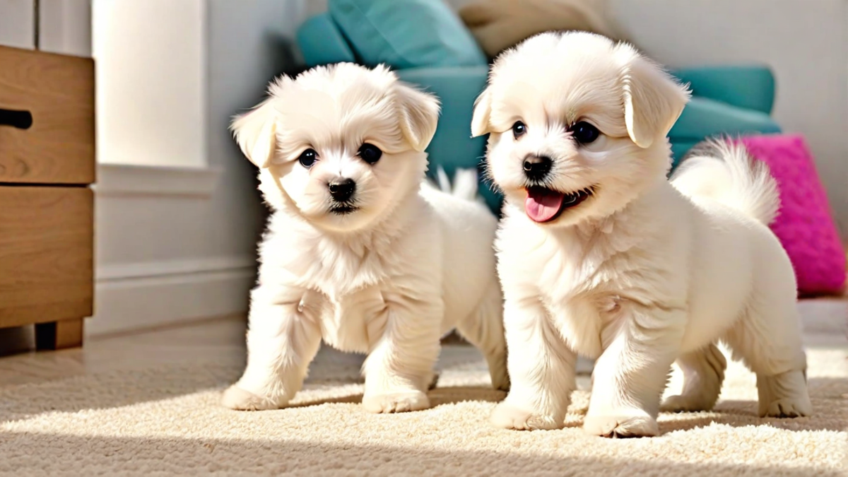 A Symphony of Bichon Frise Puppy Barks