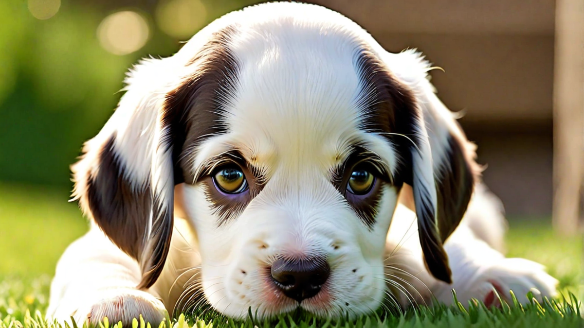 Adorable Springer Pup with Big Floppy Ears