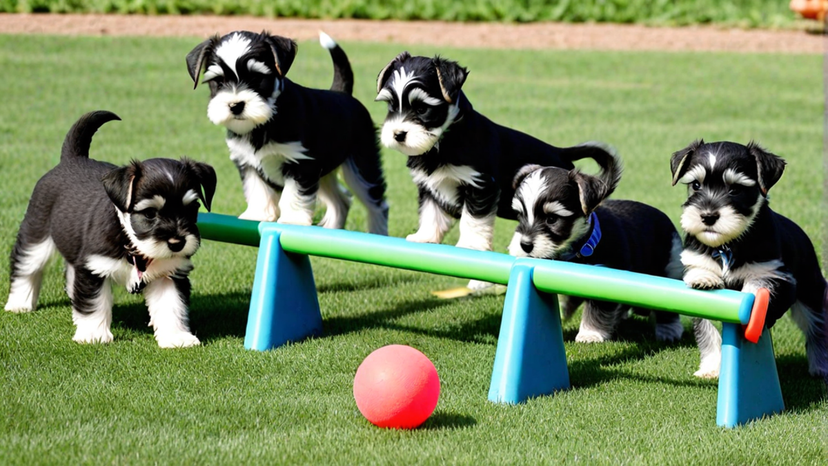 Adventures in Training: Miniature Schnauzer Puppies