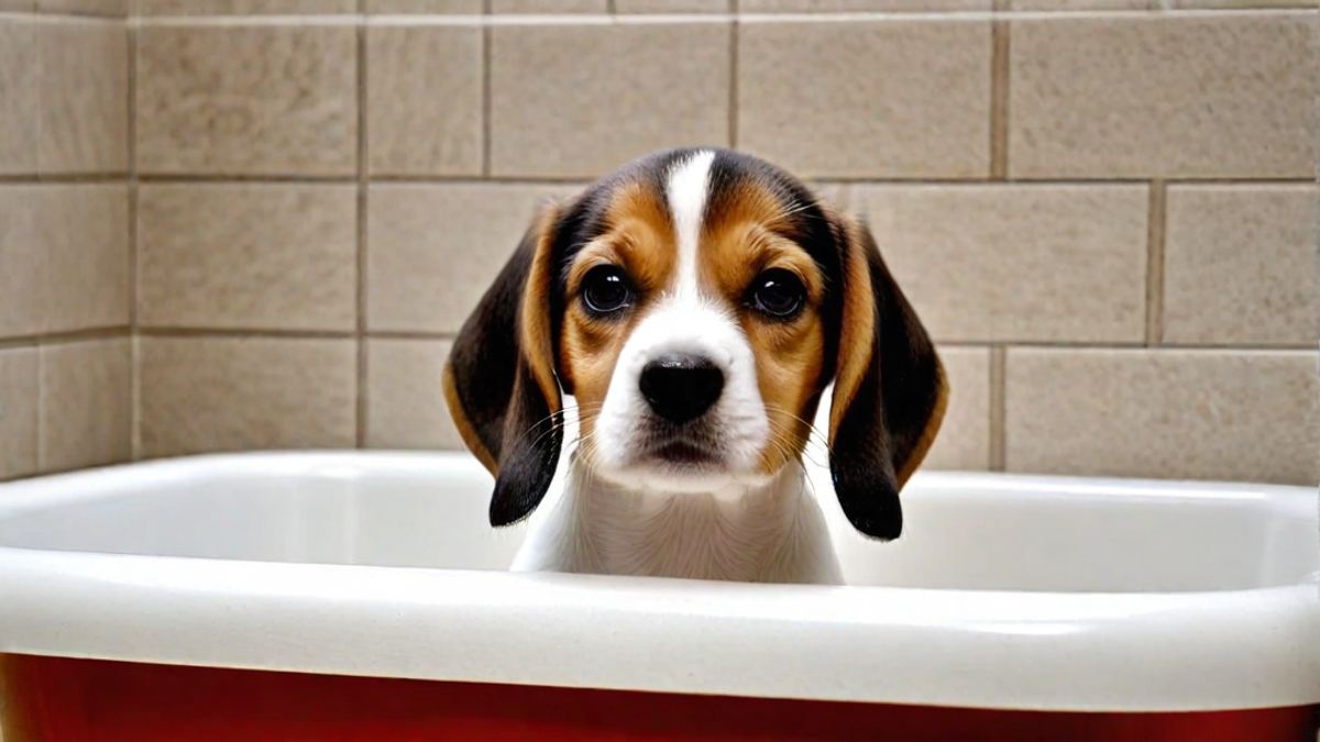 Beagle Puppy Bath Time: Making It Fun and Safe