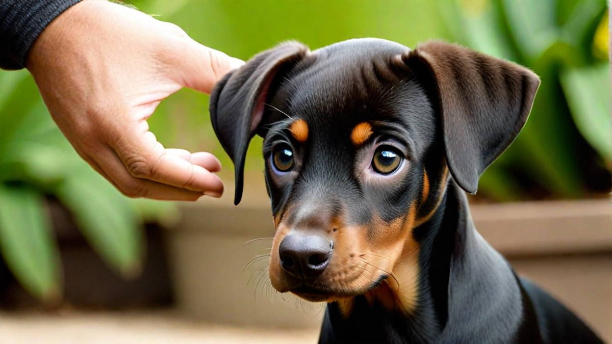 Bonding with Your Doberman Puppy