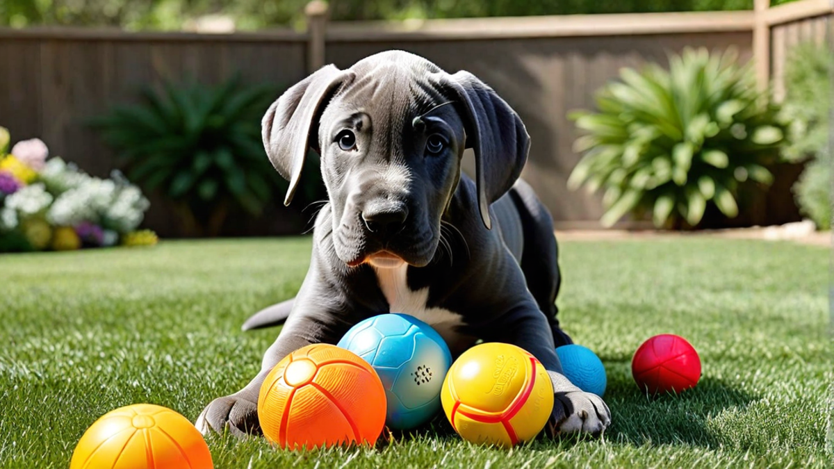 Choosing the Right Toys for Your Great Dane Puppy