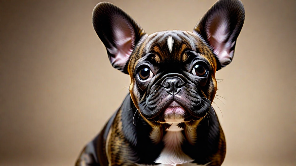 Close-up of a French Bulldog Puppy