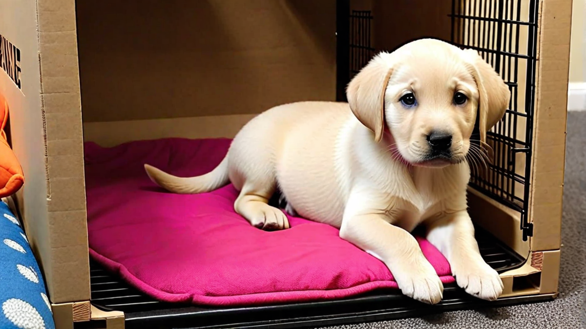 Crate Training Your Labrador Retriever Puppy