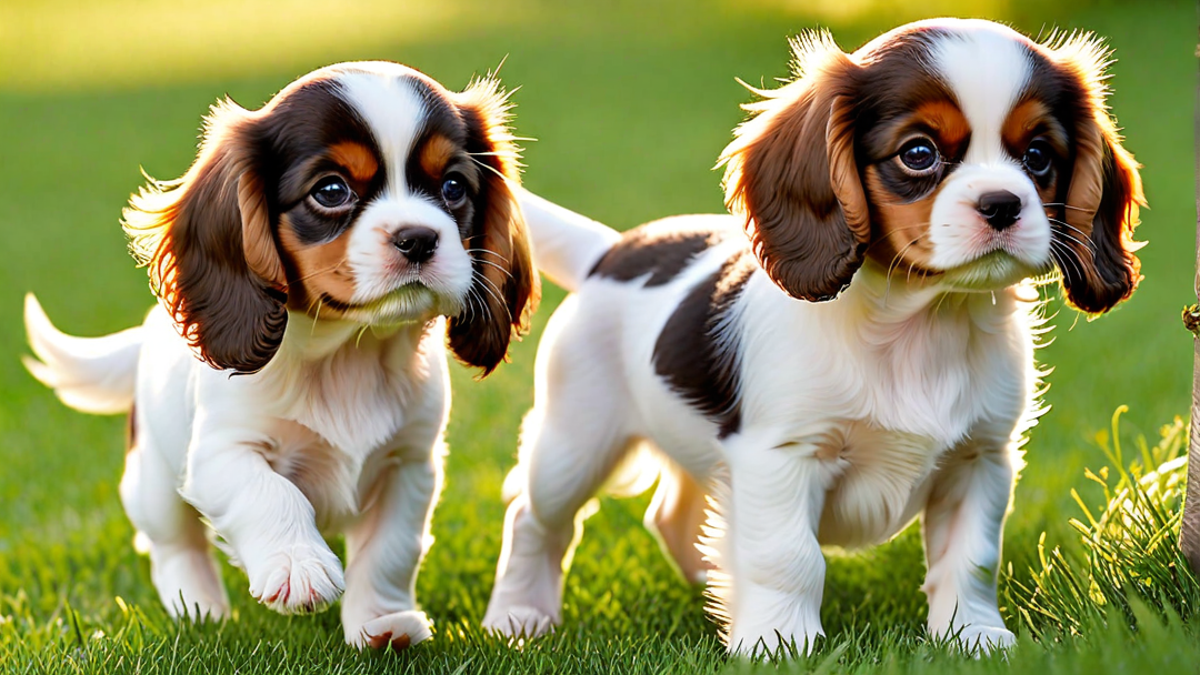 Ear Flops and Tail Wags: The Joy of Cavalier Puppies