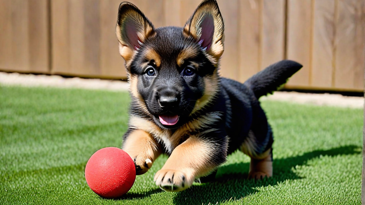 Exercise Requirements for German Shepherd Puppies