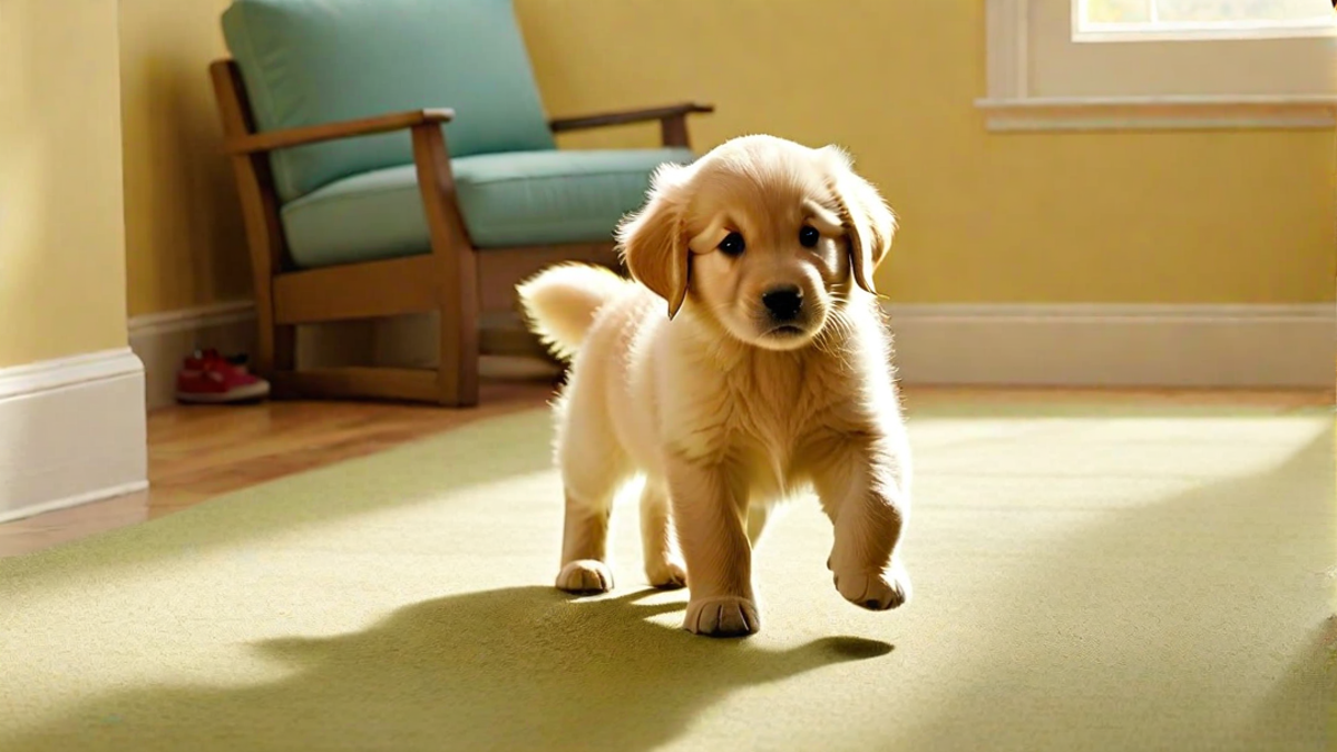 First Steps: Funny Golden Retriever Puppy Moments