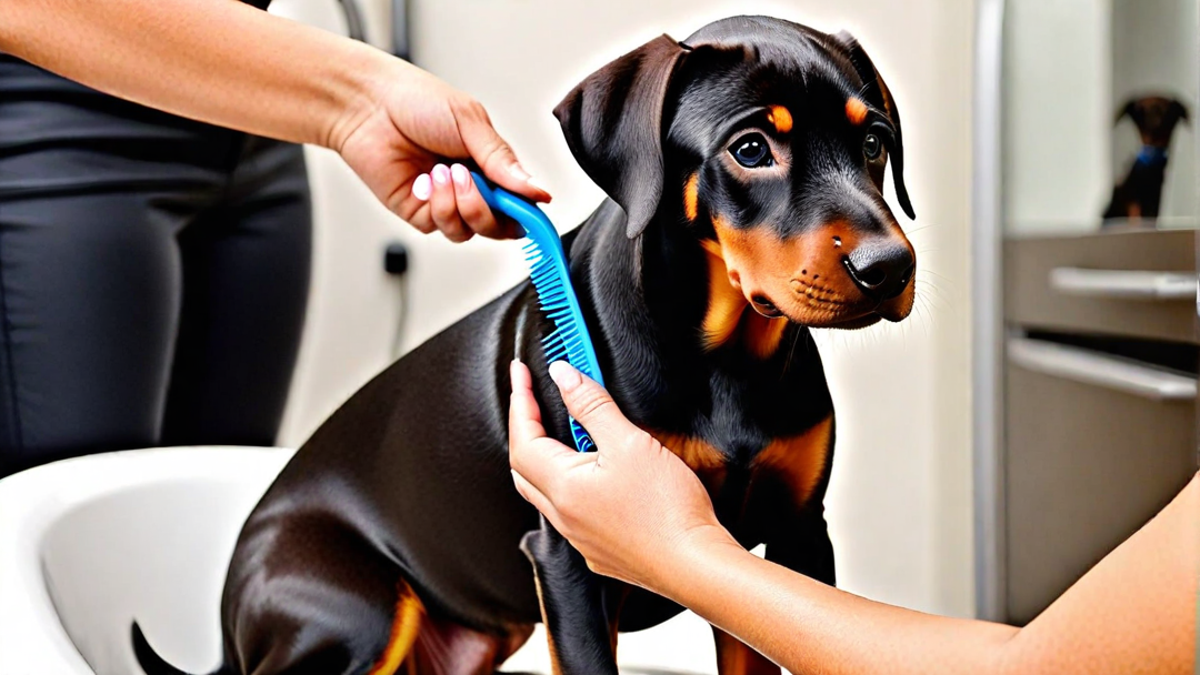 Grooming Tips for Doberman Pinscher Puppies