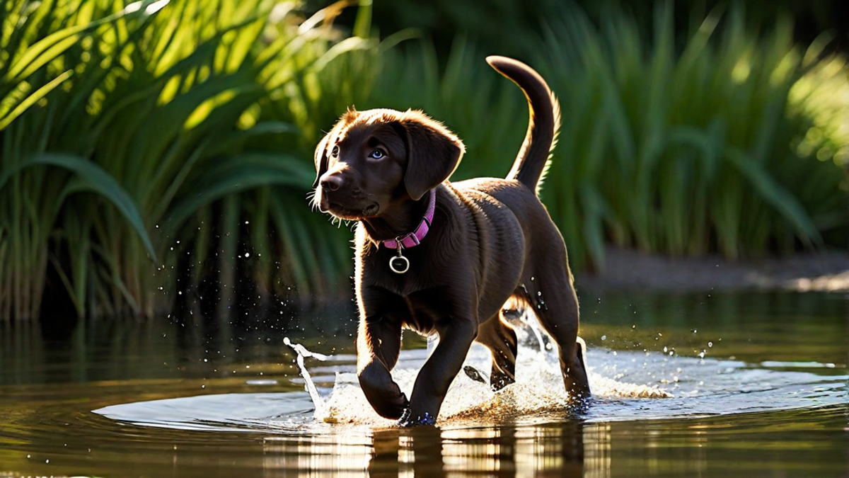 Introducing Your Labrador Puppy to Water