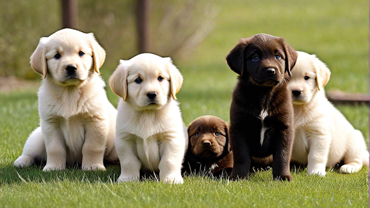 Labrador Retriever Puppies: The Journey from 8 Weeks to 1 Year