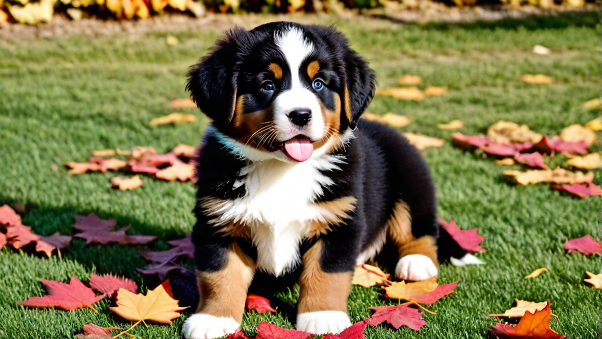 Learning to Howl: A Bernese Puppy