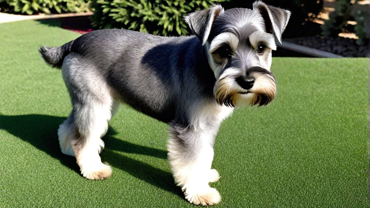 Miniature Schnauzer Puppies: Before and After Grooming