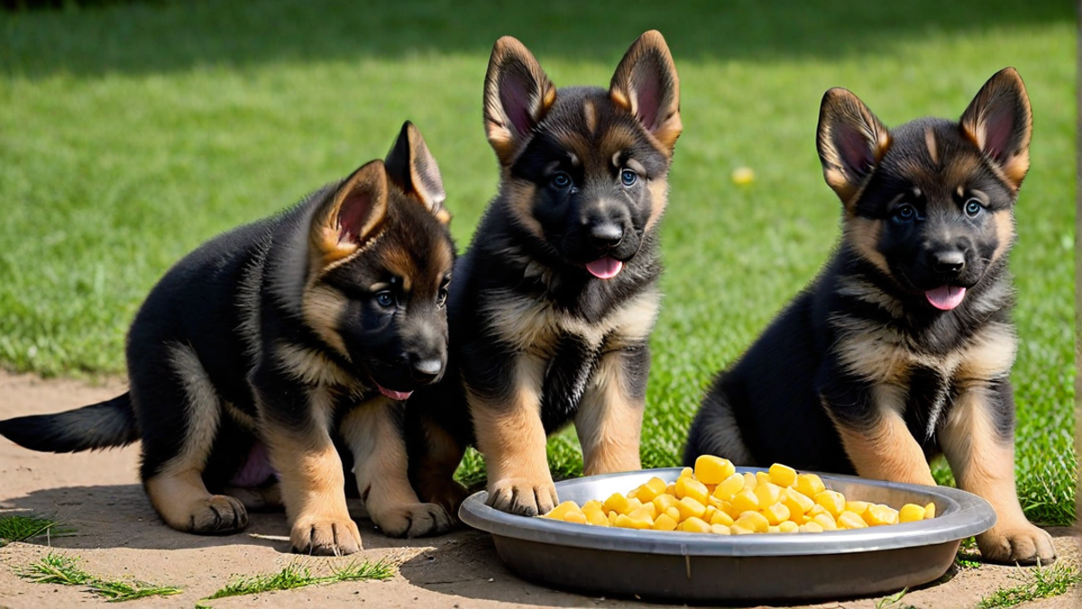 Nutritional Needs of German Shepherd Puppies