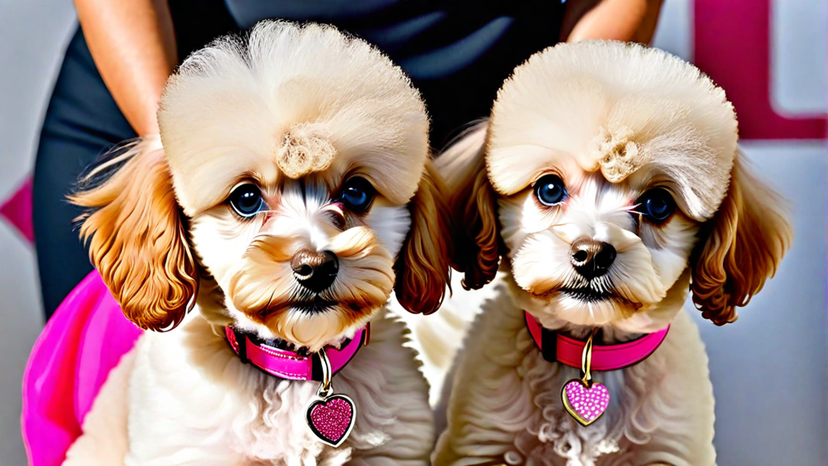 Poodle Puppies: Before and After Grooming