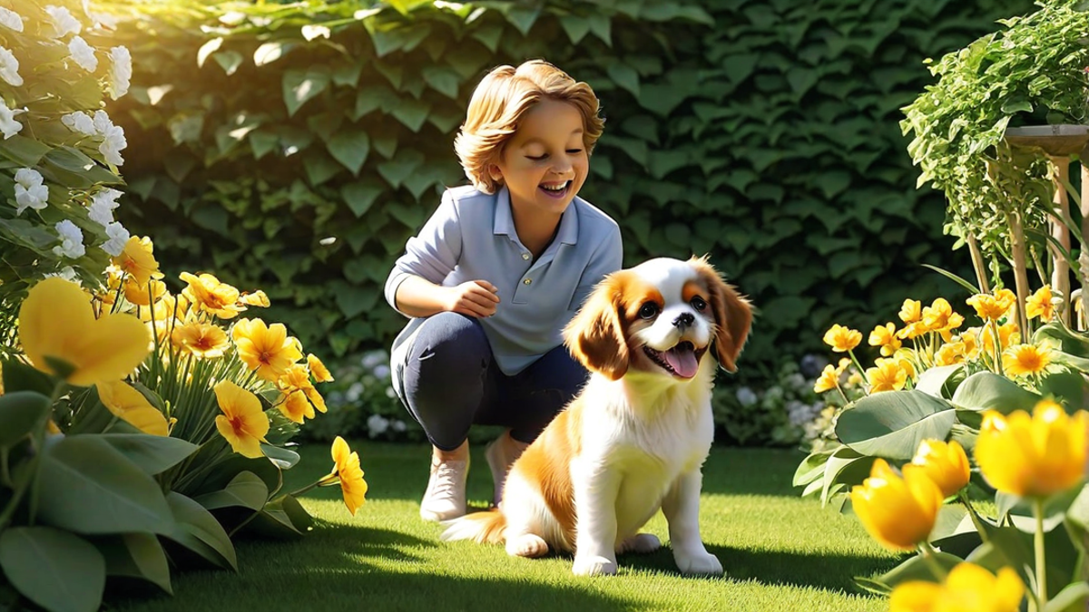 Puppy Love: Kids and Cavaliers