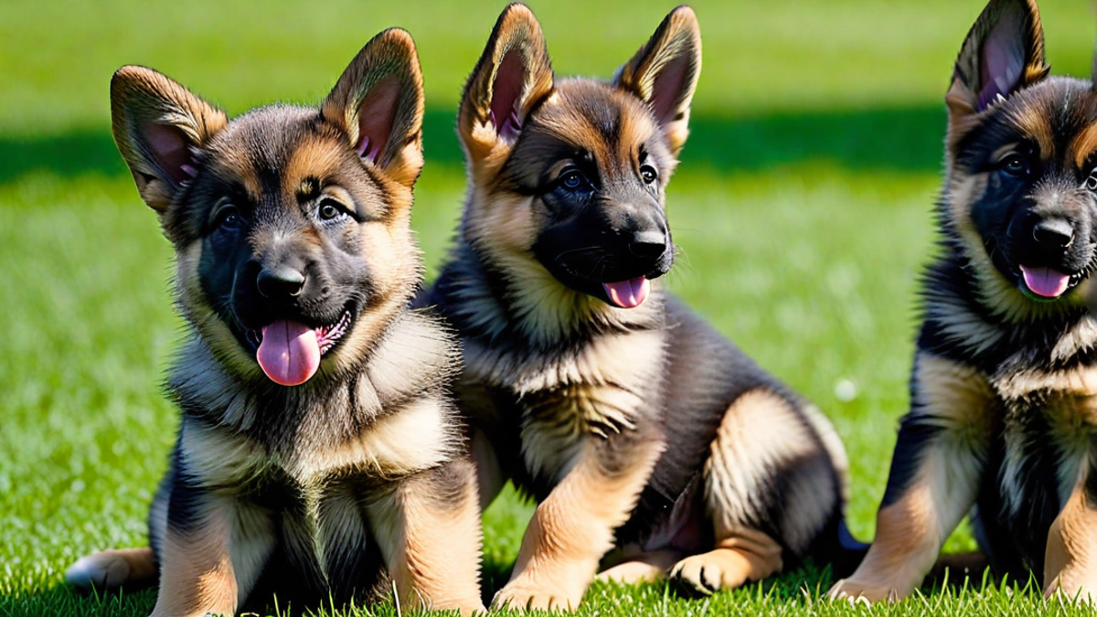 Socializing German Shepherd Puppies