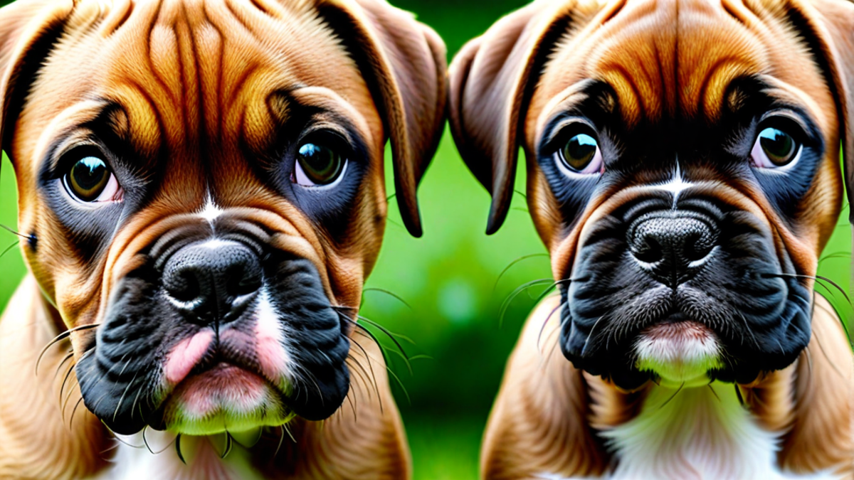 The Adorable Wrinkles of Boxer Puppies