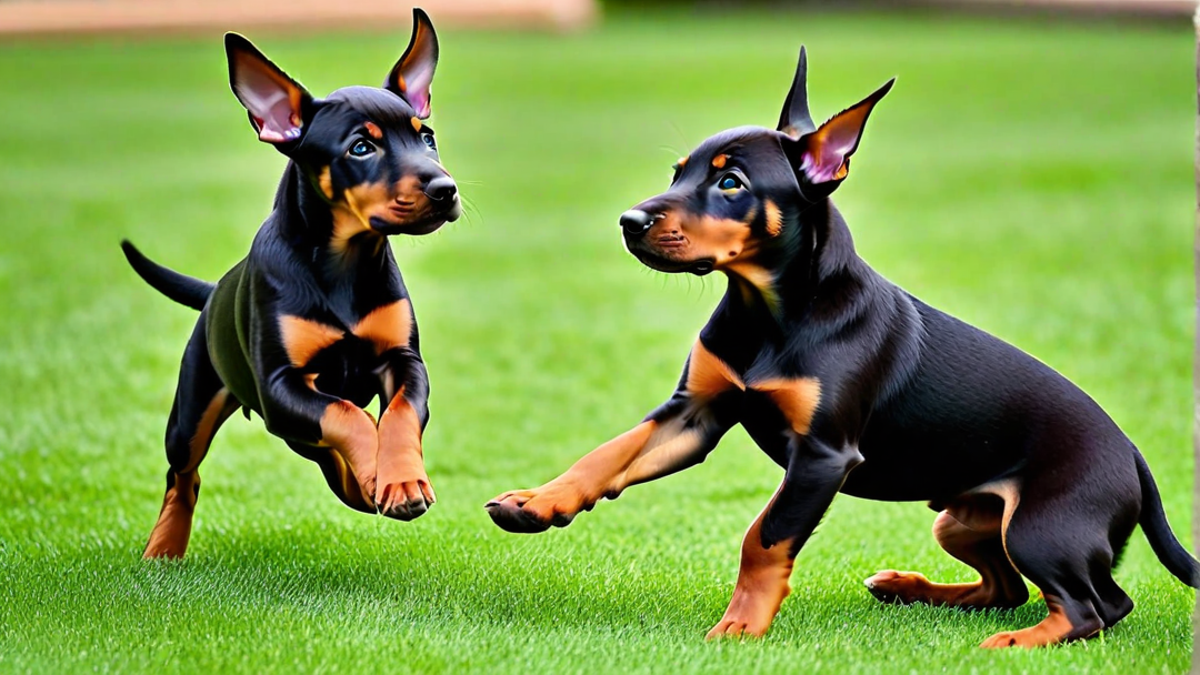 The Athletic Abilities of Doberman Puppies