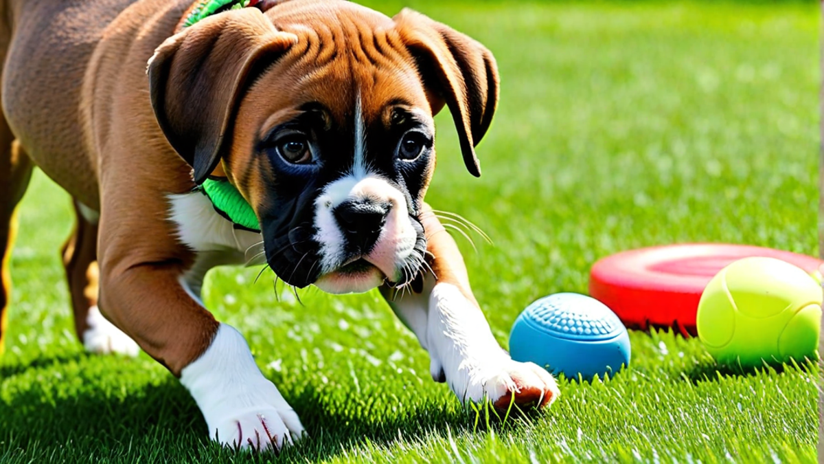 The Best Toys for Energetic Boxer Puppies