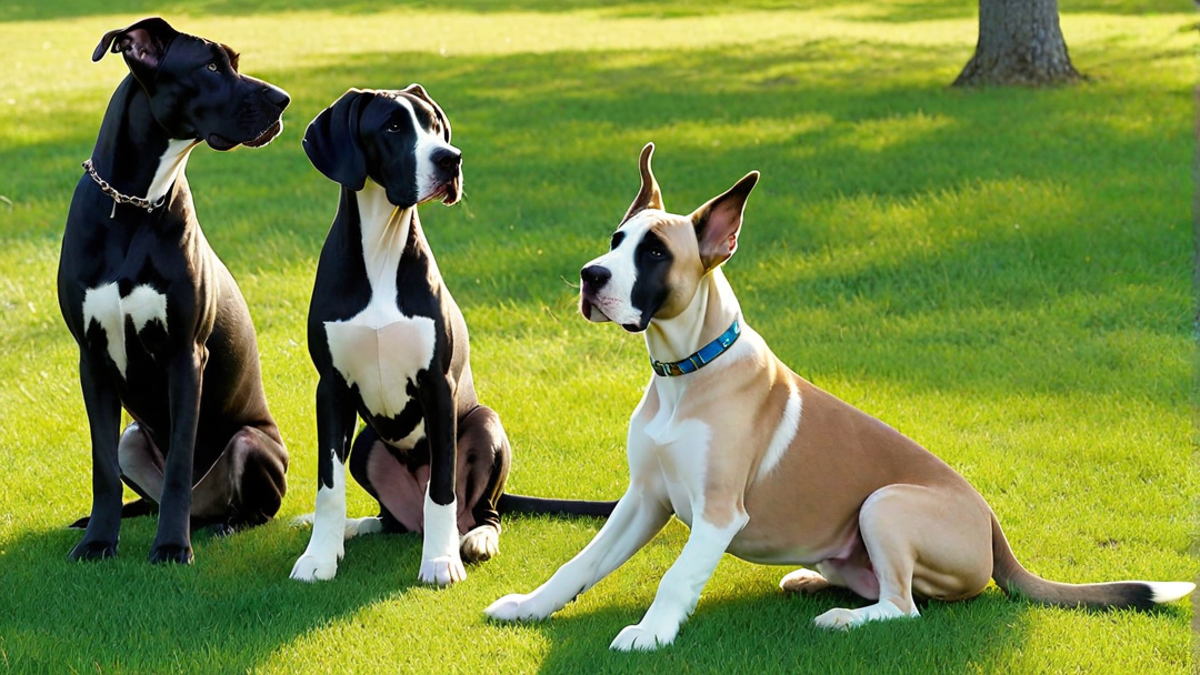 The Bond Between Great Dane Puppies and Their Owners