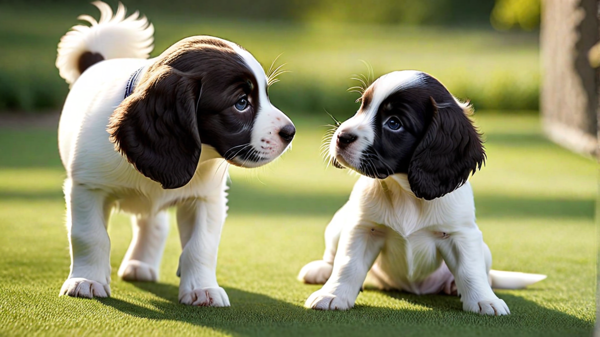 The Bonding Process with English Springer Spaniel Puppies