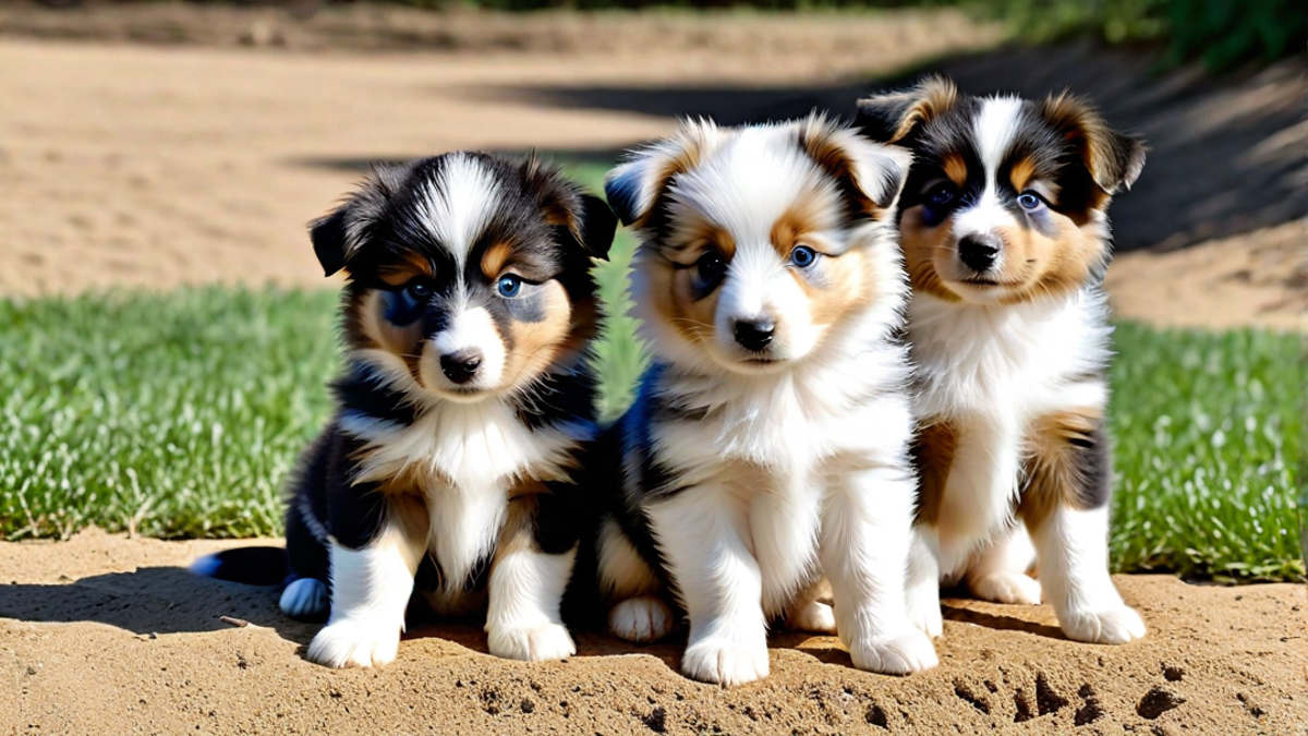 The Colorful Coats of Shetland Sheepdog Puppies