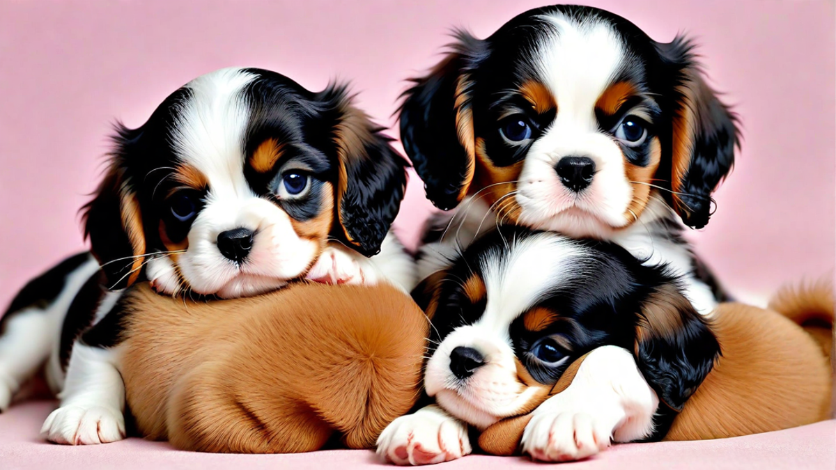 The Cutest Yawns: Sleepy Cavalier Puppies