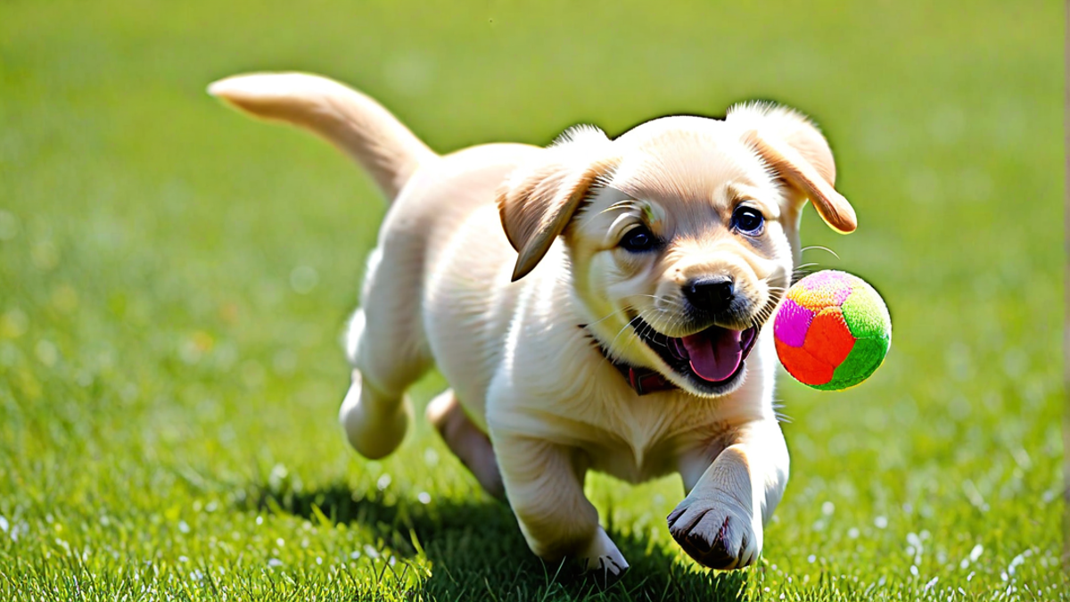 The Energetic Life of a Labrador Puppy