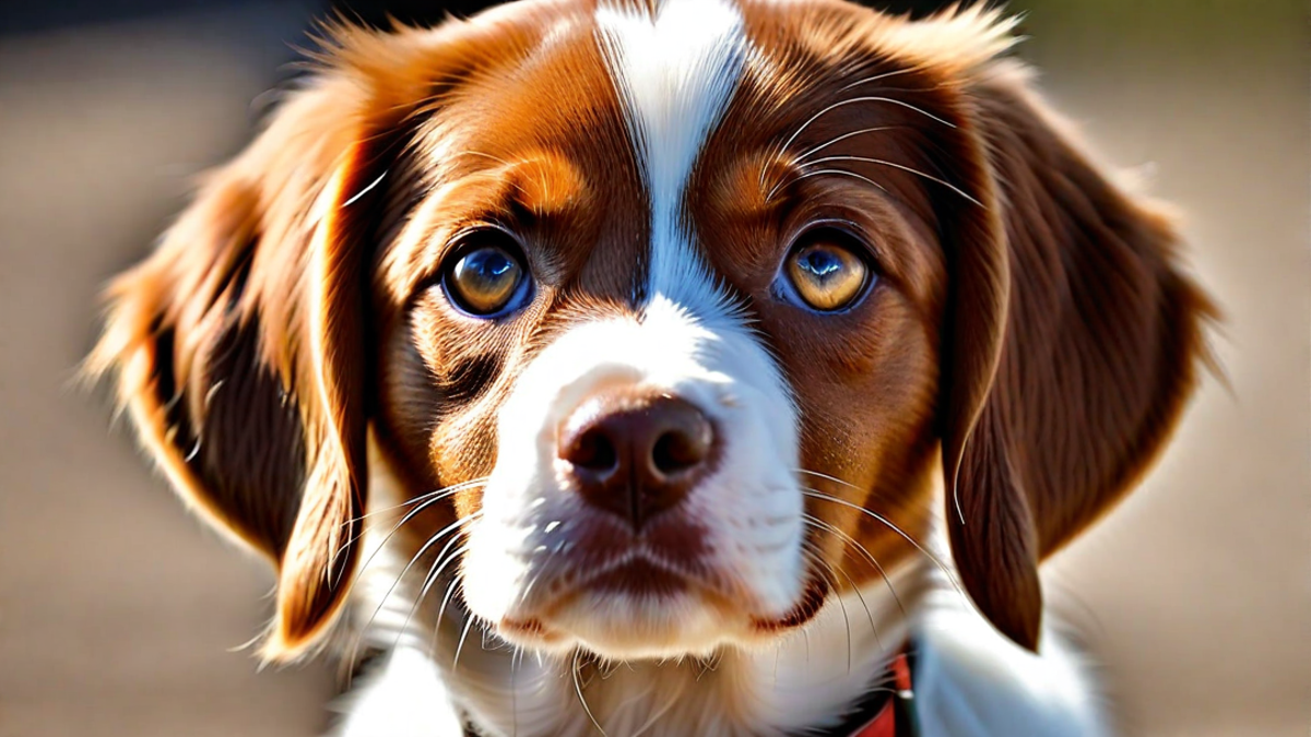 The Expressive Eyes of Brittany Spaniel Puppies