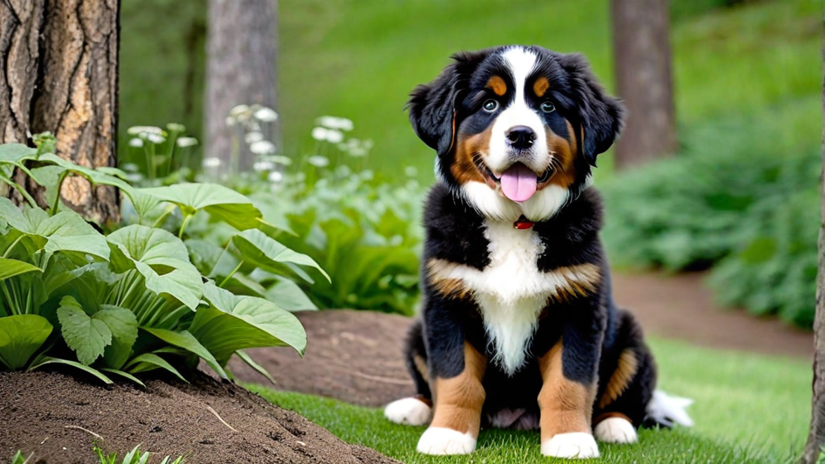 The Growth Journey: Bernese Puppy to Adult