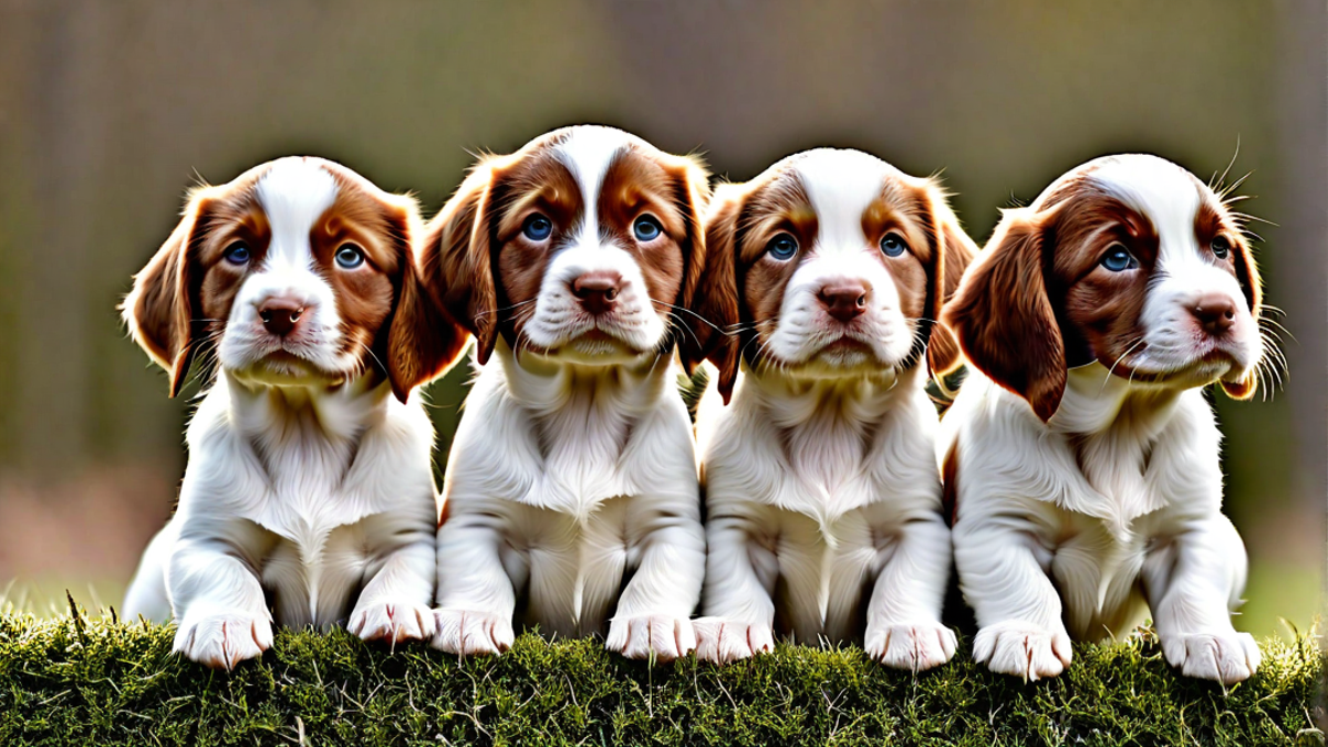 The Many Colors of Brittany Spaniel Puppies