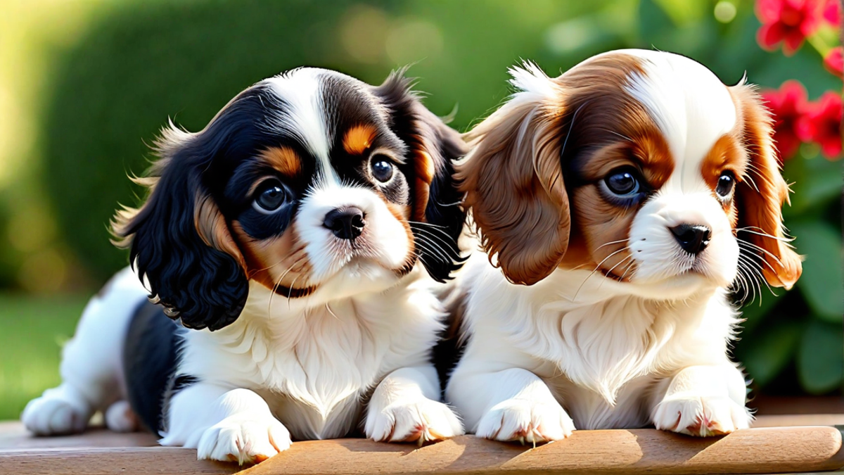 The Many Colors of Cavalier King Charles Spaniel Puppies