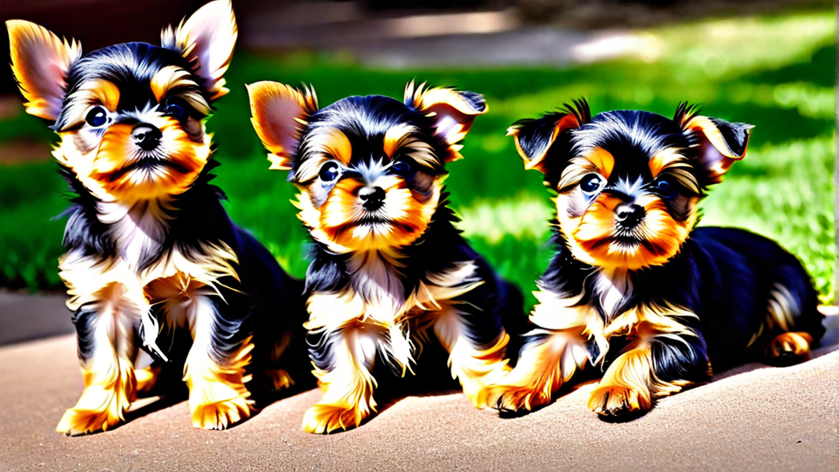 The Many Faces of Yorkshire Terrier Puppies