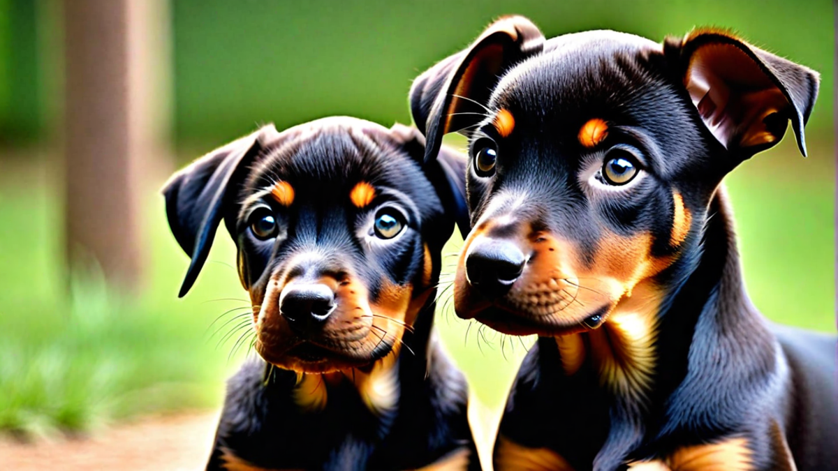 The Unique Markings of Doberman Puppies