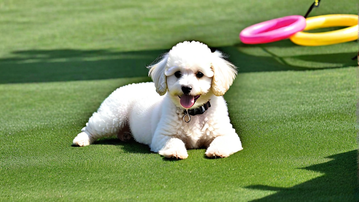 Training Sessions with Clever Poodle Puppies