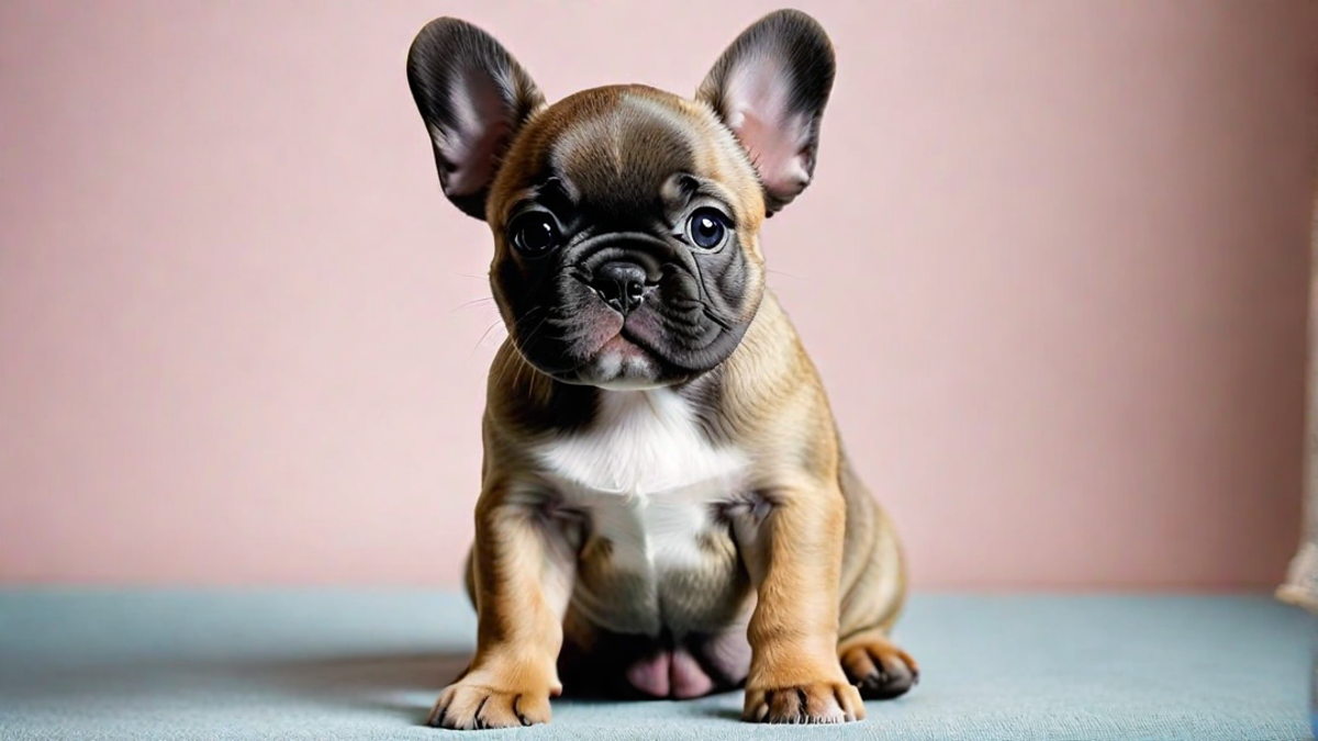 Winking French Bulldog Puppy