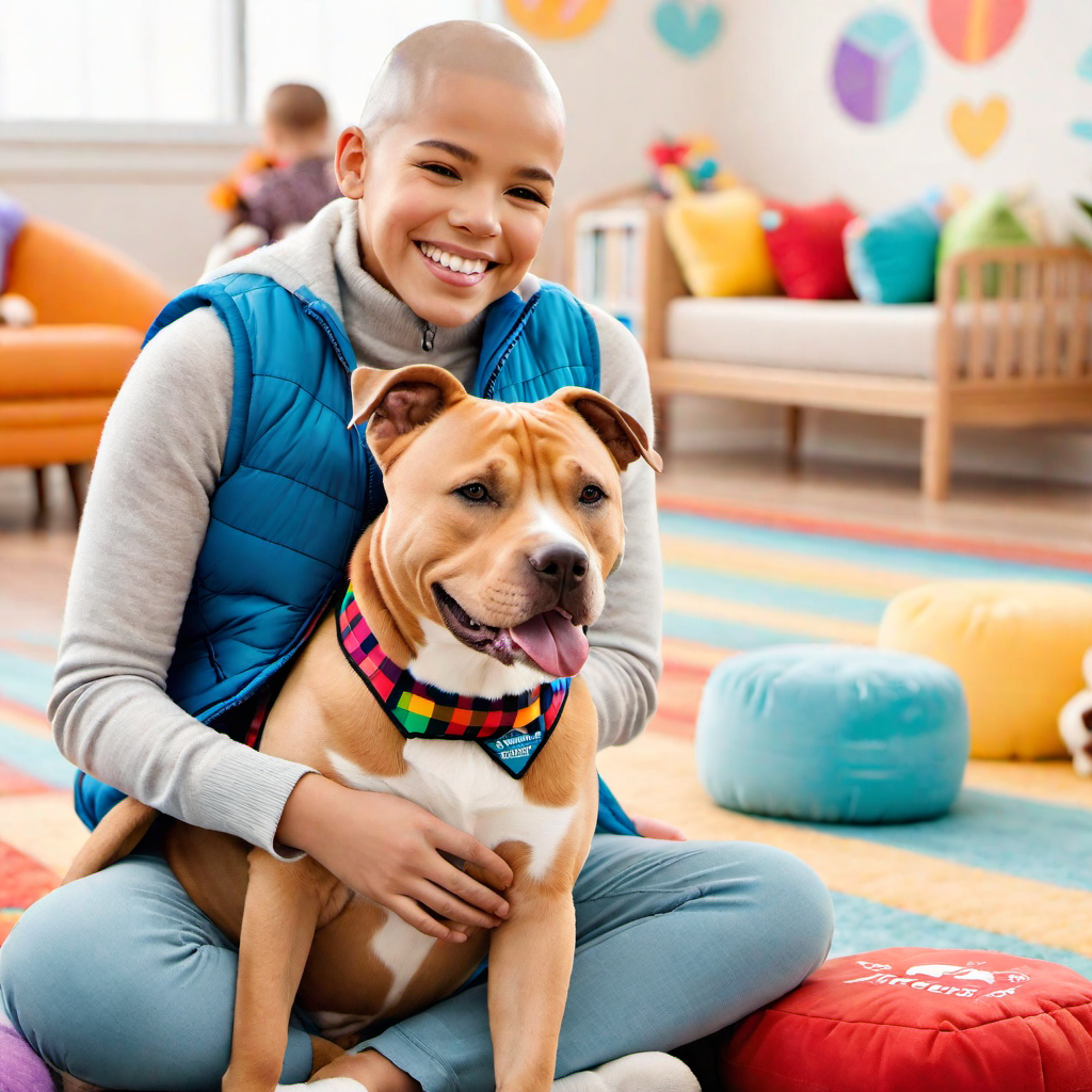 The Role of Pitbulls as Therapy Dogs