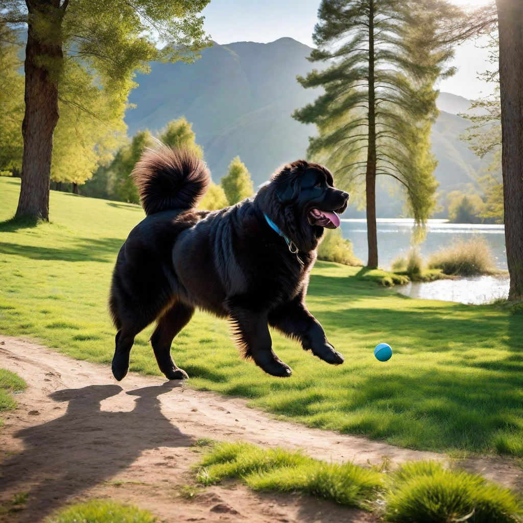 Exercise Needs of Newfoundland Dogs