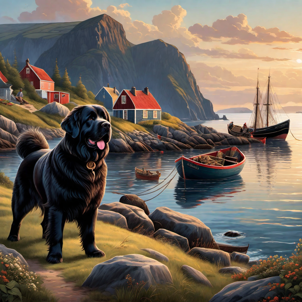 History of the Newfoundland Dog Breed