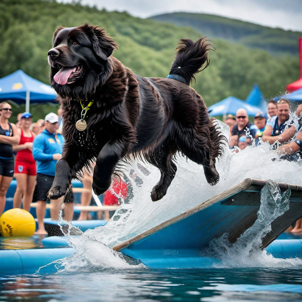 Newfoundland Dogs in Competitive Sports