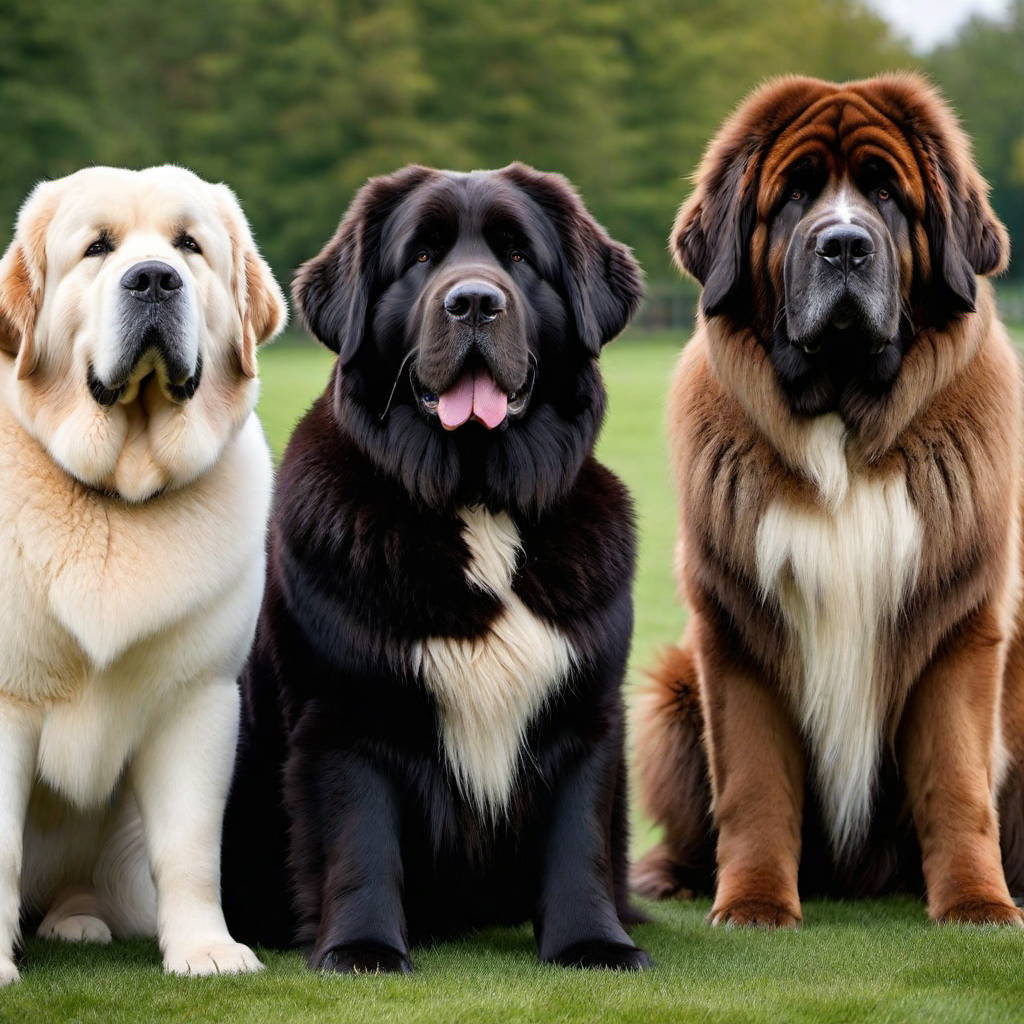 Comparing Newfoundland Dogs to Other Large Breeds