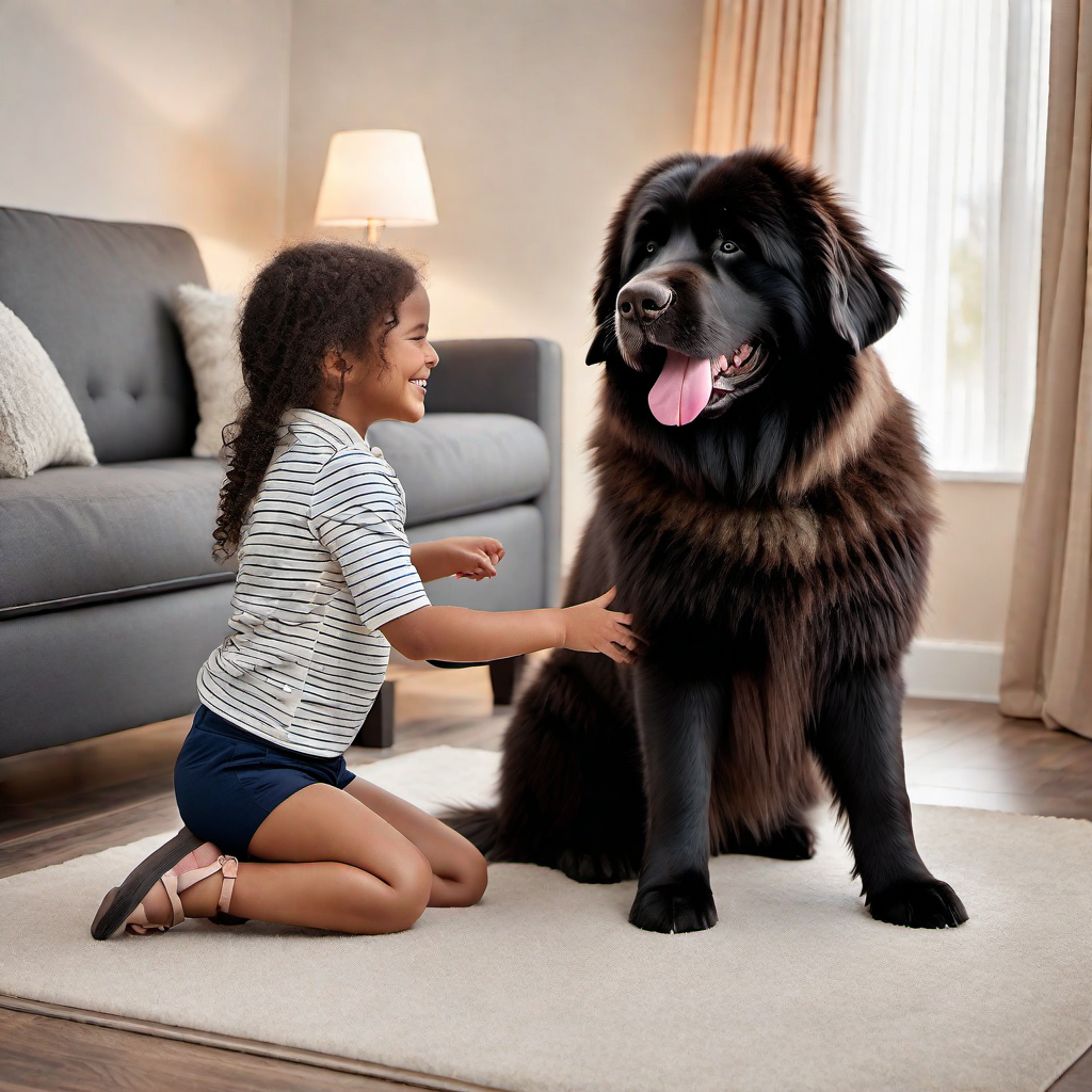 Newfoundland Dogs in Therapy Work