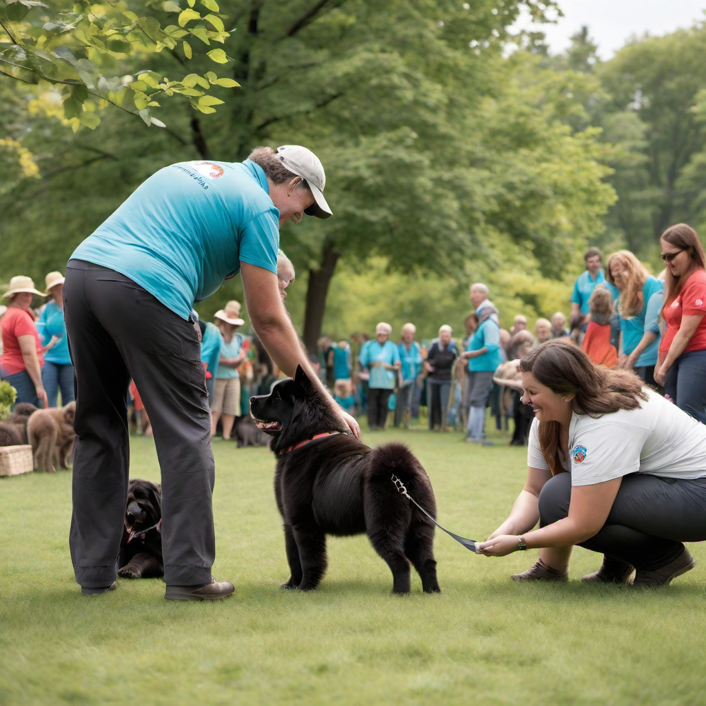 Volunteering in the Newfoundland Dog Community