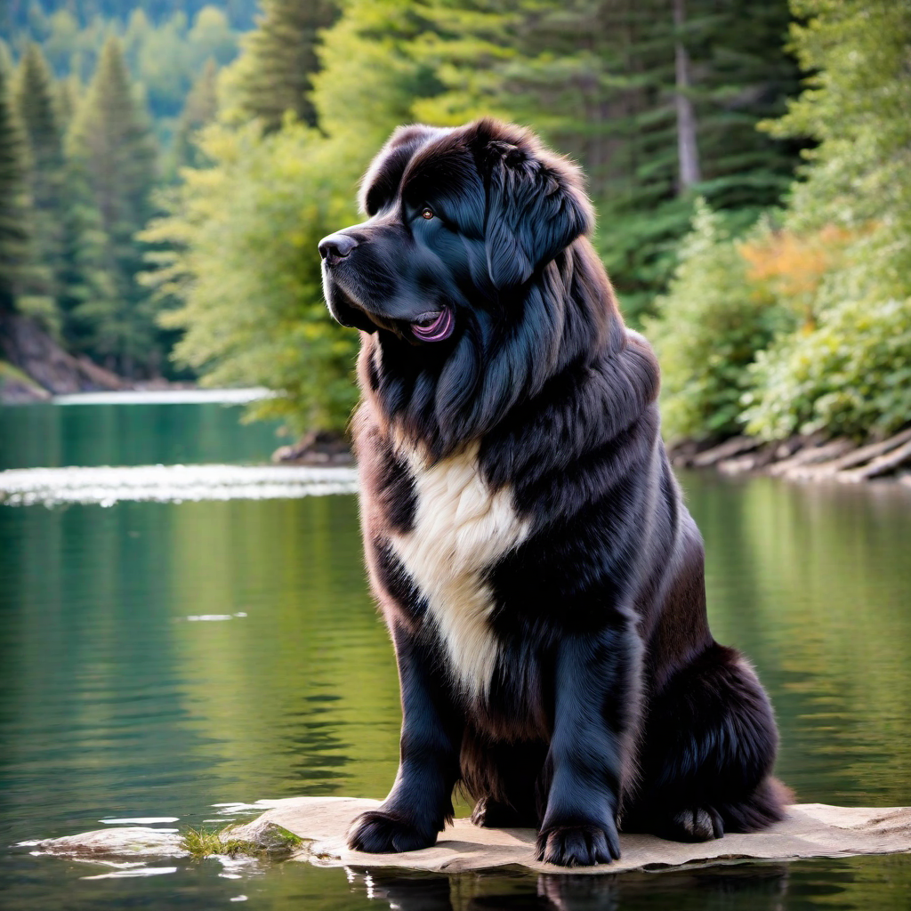 Physical Characteristics of Newfoundland Dogs