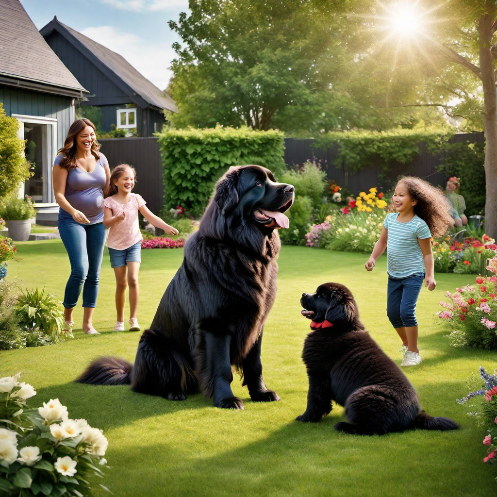 The Benefits of Adopting a Newfoundland Dog