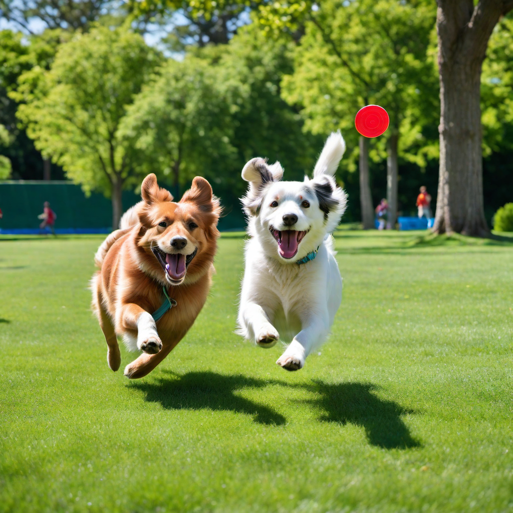 Dogs at Play: The Joy of Fetch and Playtime