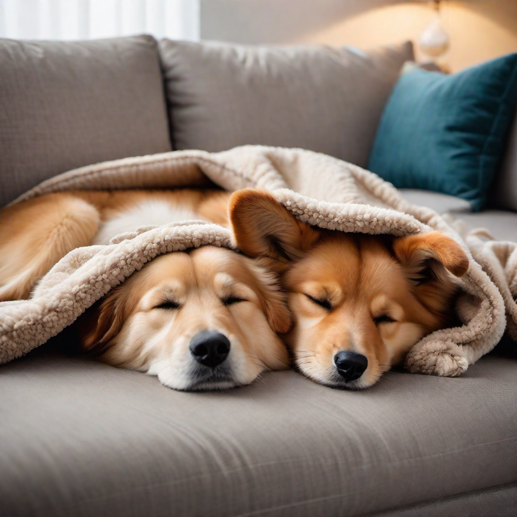 Sleepy Heads: Cute Dogs Napping in Funny Positions