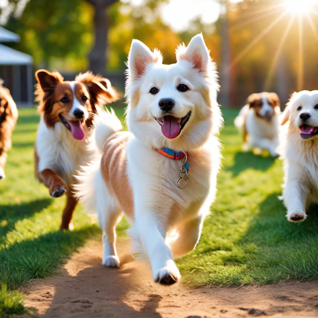 Doggy Daycare: Socializing Cute Dogs with Friends